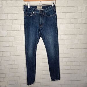 Everlane Medium Wash The Selvedge Slim Fit Organic Cotton Jeans